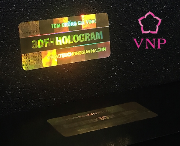 Tem Hologram, tem chống giả - In ấn Kỹ Thuật Mới Vina - Công Ty TNHH In ấn Kỹ Thuật Mới Vina